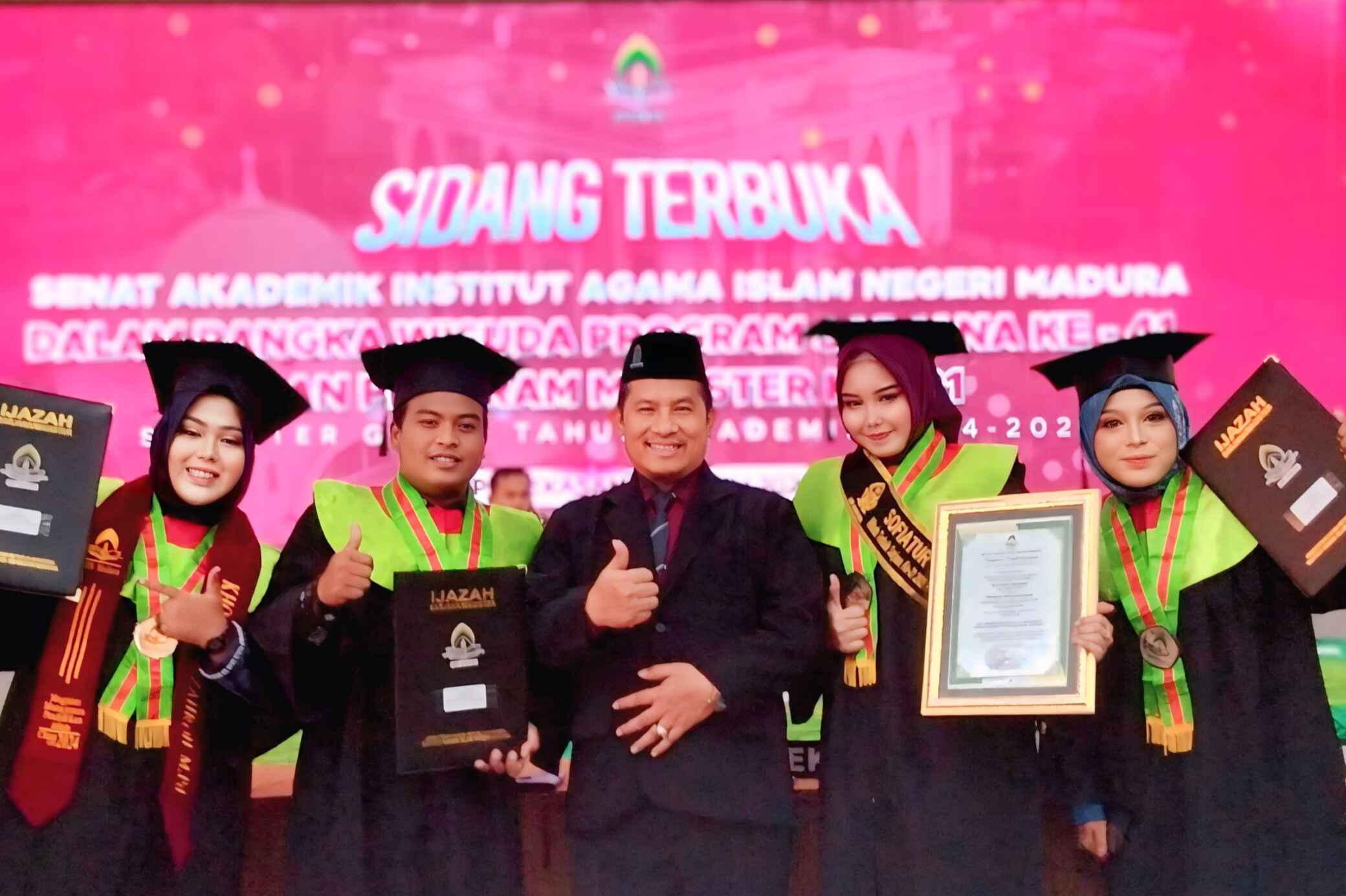WISUDA MAGISTER MPI PASCASARJANA UIN MADURA KE-3