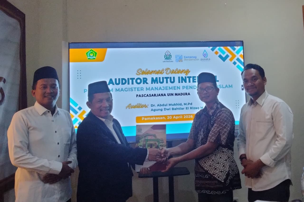 Audit Mutu Internal 2026: Prodi Magister MPI UIN Madura Tunjukkan Kinerja Unggul