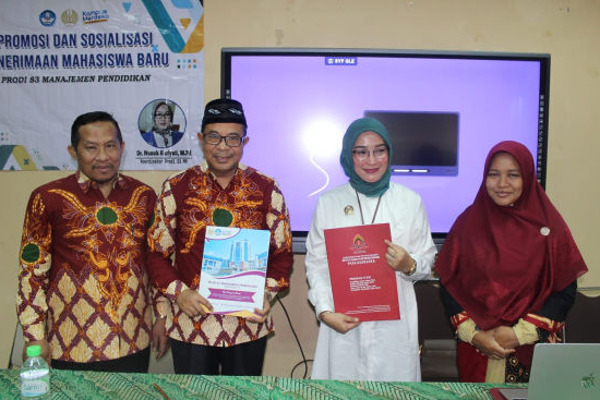 KULIAH TAMU DAN SOSIALISASI S3 MANAJEMEN PENDIDIKAN UNESA